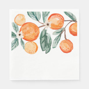 Little Cutie Clementine Party servetten
