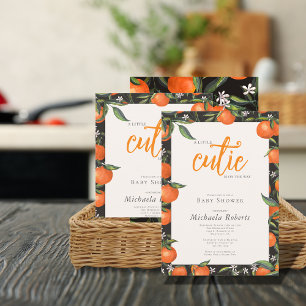 Little Cutie is op de weg Baby shower Kaart