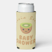 Little Cutie Kiwi Baby shower (Seltzer Voorkant)