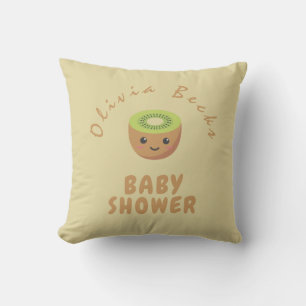 Little Cutie Kiwi Baby shower Kussen
