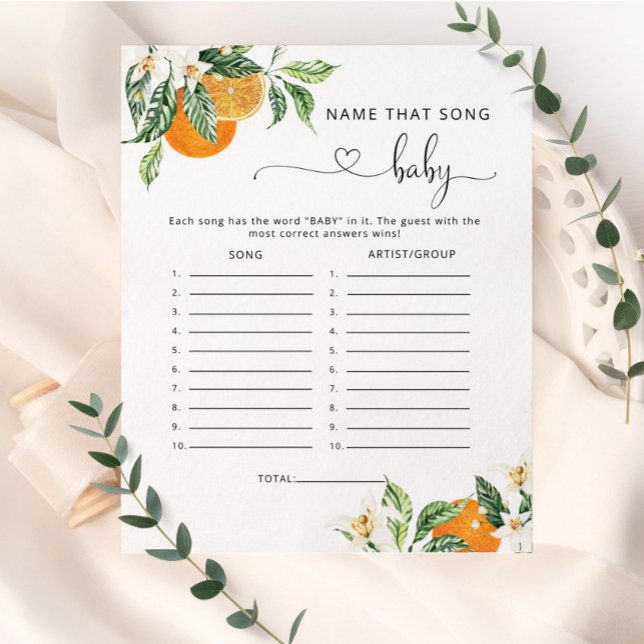 Little cutie Name dat lied baby shower game (Creator heeft geüpload)