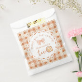 Little cutie Pie 2e verjaardag gingham Dank je wel Bedankzakje (Gezegeld)