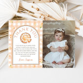 Little Cutie Pie Anniversaire Photo Carte de remer