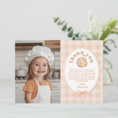 Little Cutie Pie Anniversaire Photo Carte de remer (Debout devant)