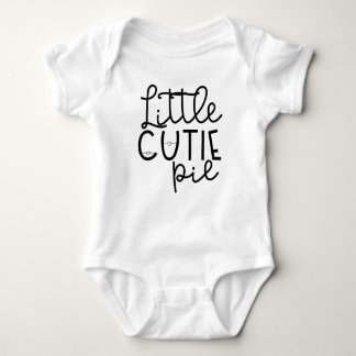 Little Cutie Pie Baby One-Piece Romper