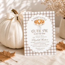 Little Cutie Pie Baby Shower