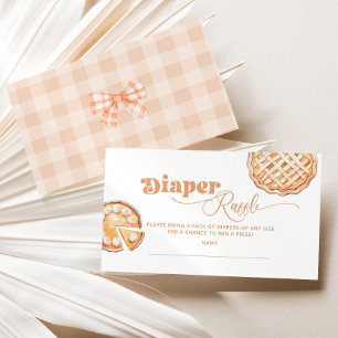 Little Cutie Pie Luier verloting ticket Informatiekaartje