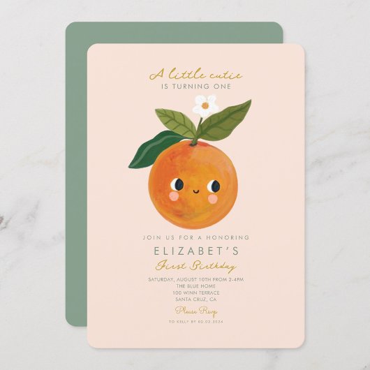 Little Cutie reçoit une invitation d'anniversaire