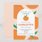 Little Cutie tourne une invitation d'anniversaire (Devant / Derrière)