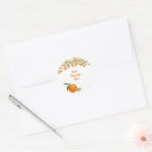 Little Cutie Waterverf Bericht Sticker (Envelop)