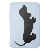 Little Dachshund Design Bath Mat (Voorkant Verticaal)