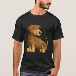 Little Dachshund for Teckel I Wire hire haire Dach T-shirt