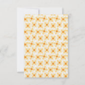 Little Daisy baby shower merci note (Dos)