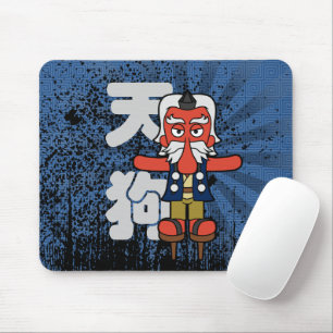 Little Daitengu Yokai Grunge Muismat