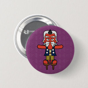 Little Daitengu Yokai Ronde Button 5,7 Cm