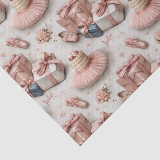 Little Dancer’s Tutu and Ballet Slipper Tissuepapier (Detail)