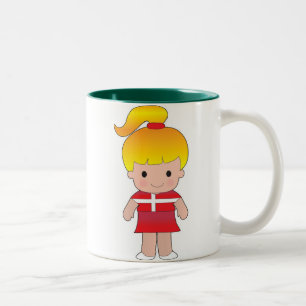 Little Danish Girl Tweekleurige Koffiemok