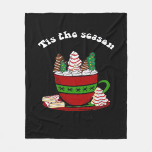 Little Debbie Tis The Season Fleece Deken