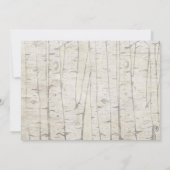 Little Deer Meisje Bloemen Baby shower Invitation Kaart (Achterkant)