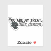 Little Demon Dark Romance Book Sticker (Vel)