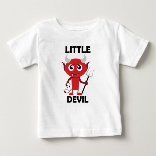 Little Devil - Baby Fine Jersey T-Shirt  (Voorkant)