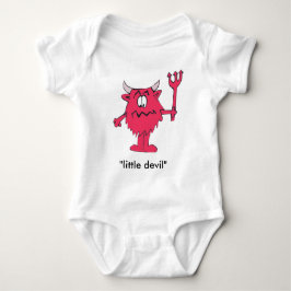 "Little Devil" Baby Jersey Bodysuit