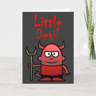 Little Devil Birthday Kaart