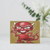 Little Devil Briefkaart (Staand voorkant)