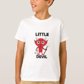 Little Devil - Kinderen Basic T-Shirt (Voorkant)