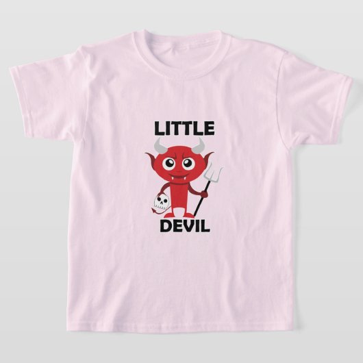 Little Devil - T-shirt de base pour enfants (Poser)