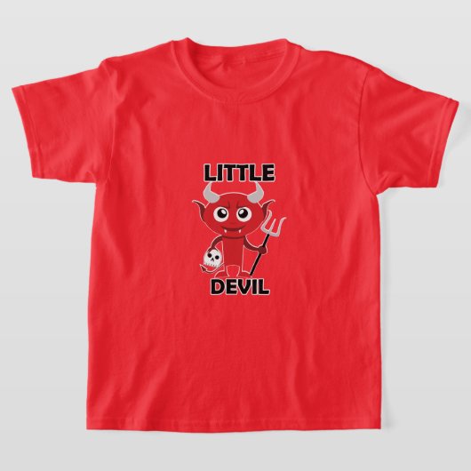 Little Devil - T-shirt de base pour enfants (Poser)