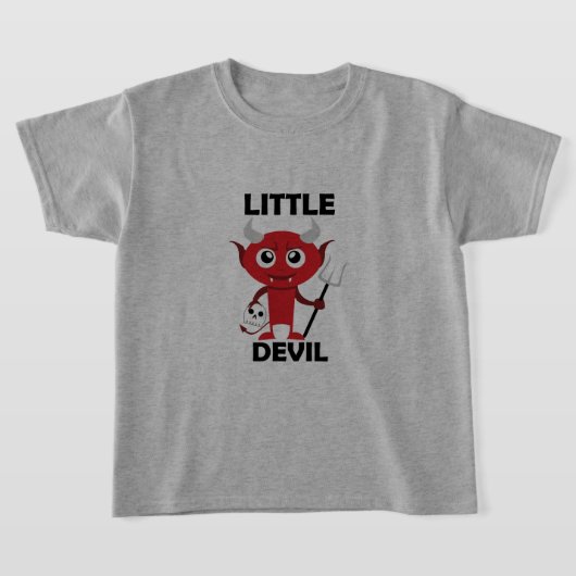 Little Devil - T-shirt de base pour enfants (Poser)