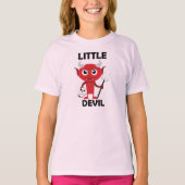 Little Devil - T-Shirt de base pour filles (Devant)