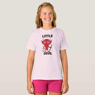Little Devil - T-Shirt de base pour filles