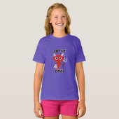 Little Devil - T-Shirt de base pour filles (Devant entier)