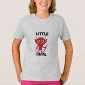 Little Devil - T-Shirt de base pour filles (Devant)