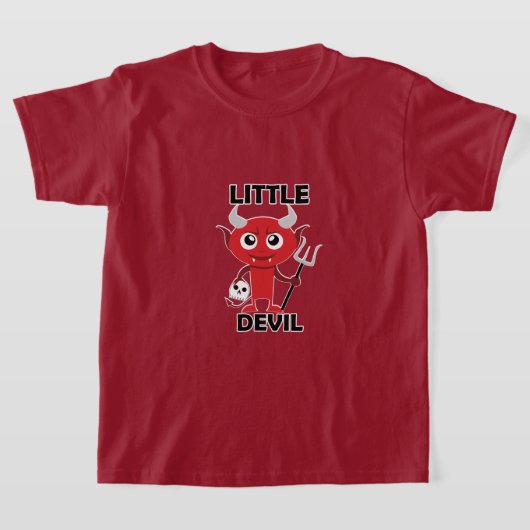 Little Devil - T-Shirt de base pour filles (Poser)
