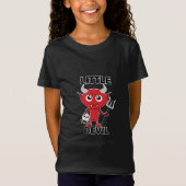 Little Devil - T-Shirt de jersey fin pour filles (Devant)
