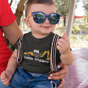 Little Digger - Baby Fine Jersey T-Shirt 