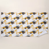 Little Digger - Beach Towel Strandlaken (Voorkant)