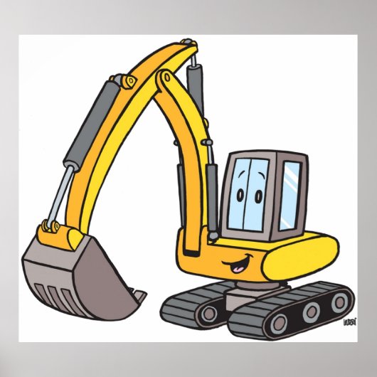 Little Digger Poster (Voorkant)