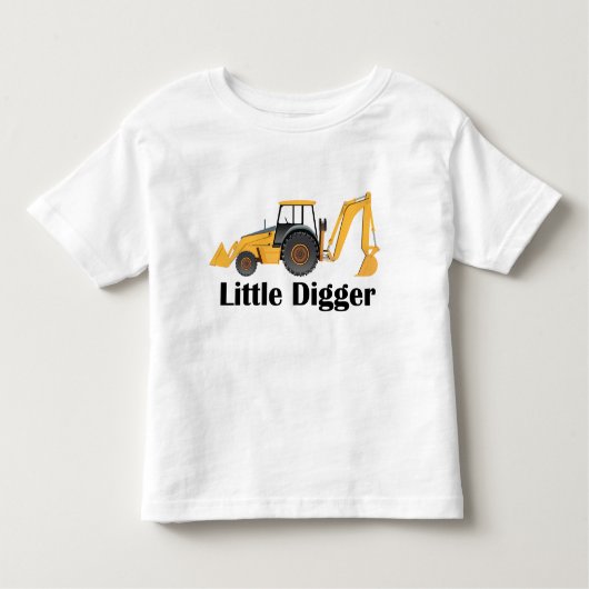 Little Digger - Toddler Fine Jersey T-Shirt (Devant)