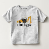 Little Digger - Toddler Fine Jersey T-Shirt  (Devant)