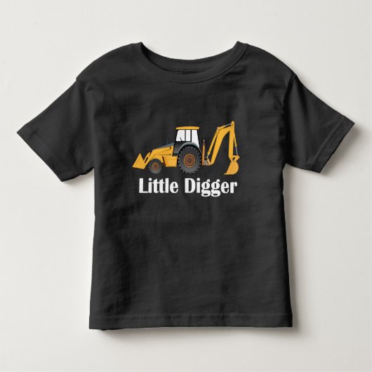 Little Digger - Toddler Fine Jersey T-Shirt (Devant)