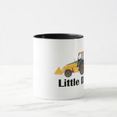 Little Digger - Zwart 11 oz Ringer Mok  (Midden)