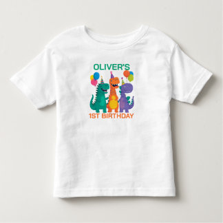 Little Dino 1e verjaardag T-shirt