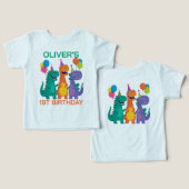 Little Dino 1st Birthday (Design Recto & Verso)