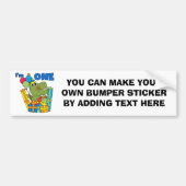 Little Dino 1st Birthday T shirten en geschenken Bumpersticker (Voorkant)