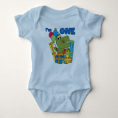 Little Dino 1st Birthday T shirten en Gifts Romper (Voorkant)