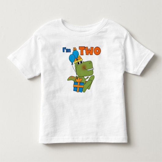 Little Dino 2e Anniversaire Tshirts et cadeaux (Devant)